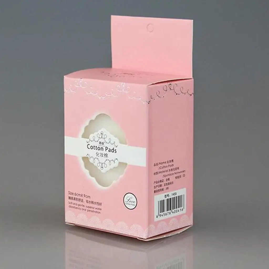 2 коробки Spunlace Нетканые ватные диски для макияжа лица Косметический хлопок