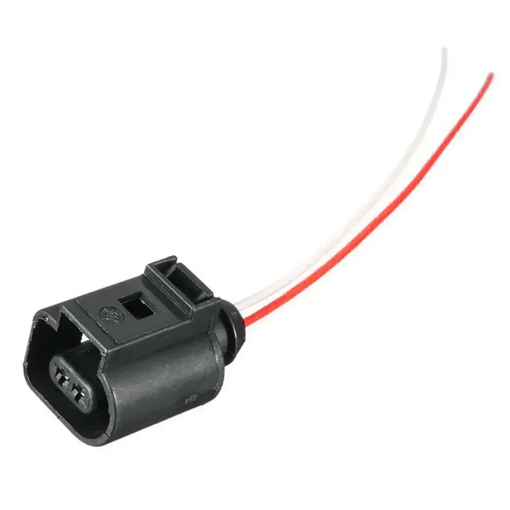 New 1J0973702 Electrical Harness 2 Pin Connector Plug Wiring for VW /Audi A4 A6 A8 Q5 Q7 2004-2009 1J0 973 702