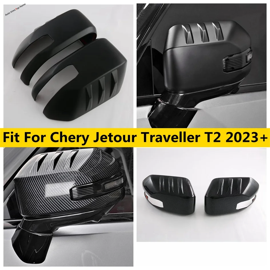 

Reverse Mirror Shell Sticker Rearview Mirror Cover Styling Modification Accessories Trim For Chery Jetour Traveler T2 2023 2024