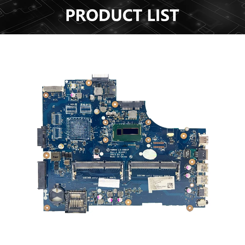 Laptop Mainboard For DELL Inspiron 5537 3537 15R LA-9981P CPU i7-4500U Notebook Motherboard Full Test