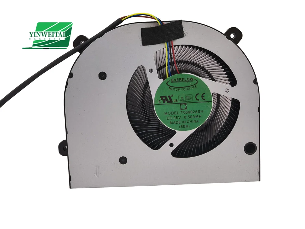 Wentylator chłodzący DO T059025SH DC05V 0.50AMP 4PIN Nowy B9512SH T059025SH — zdjęcie produktu 5