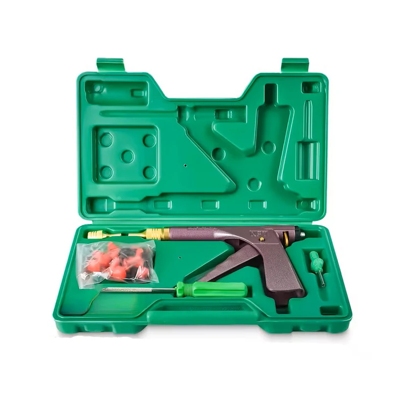 

Automotive Car Tire Repair Tools Set Tubeless Tire Wheel Repair Gun Mushroom Plug & Probe Nozzle Easy Fast Fixing Werkzeuge