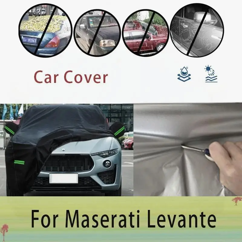 

For Outdoor Protection Full for Maserati Levante Waterproof Dustproof Sunshade Snow Cover Car Covers