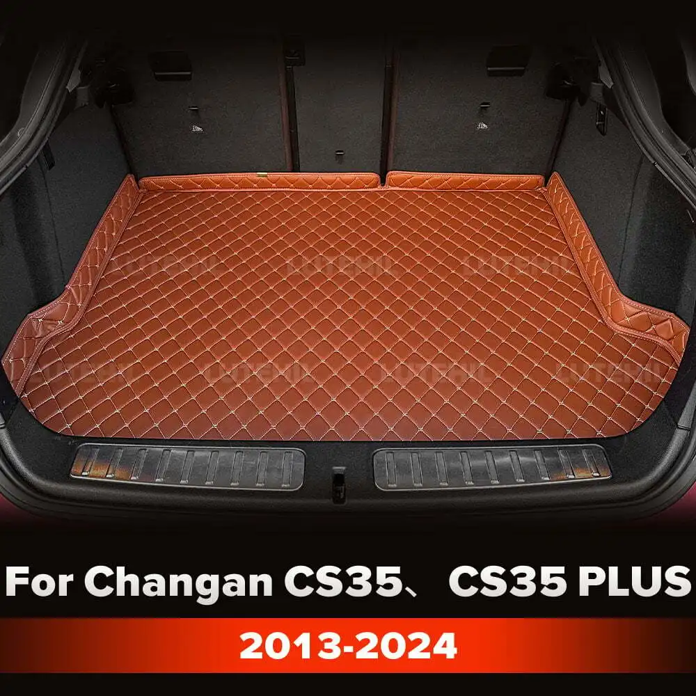 

For Changan CS35、CS35 PLUS 2013-2024 Custom Car Trunk Mat Anti-dirty Pad Protective Pad Cargo Liner Auto Interior Accessories