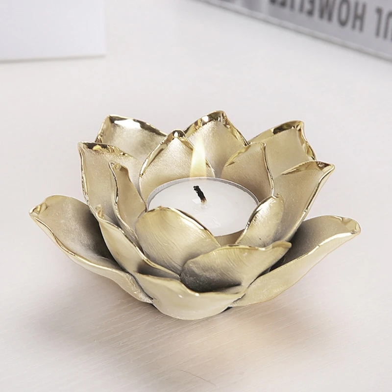 Flower Holder Ceramic Tea Light Holders Candlestick Stand Table Decor for Home Wedding Dining Table Drop Shipping