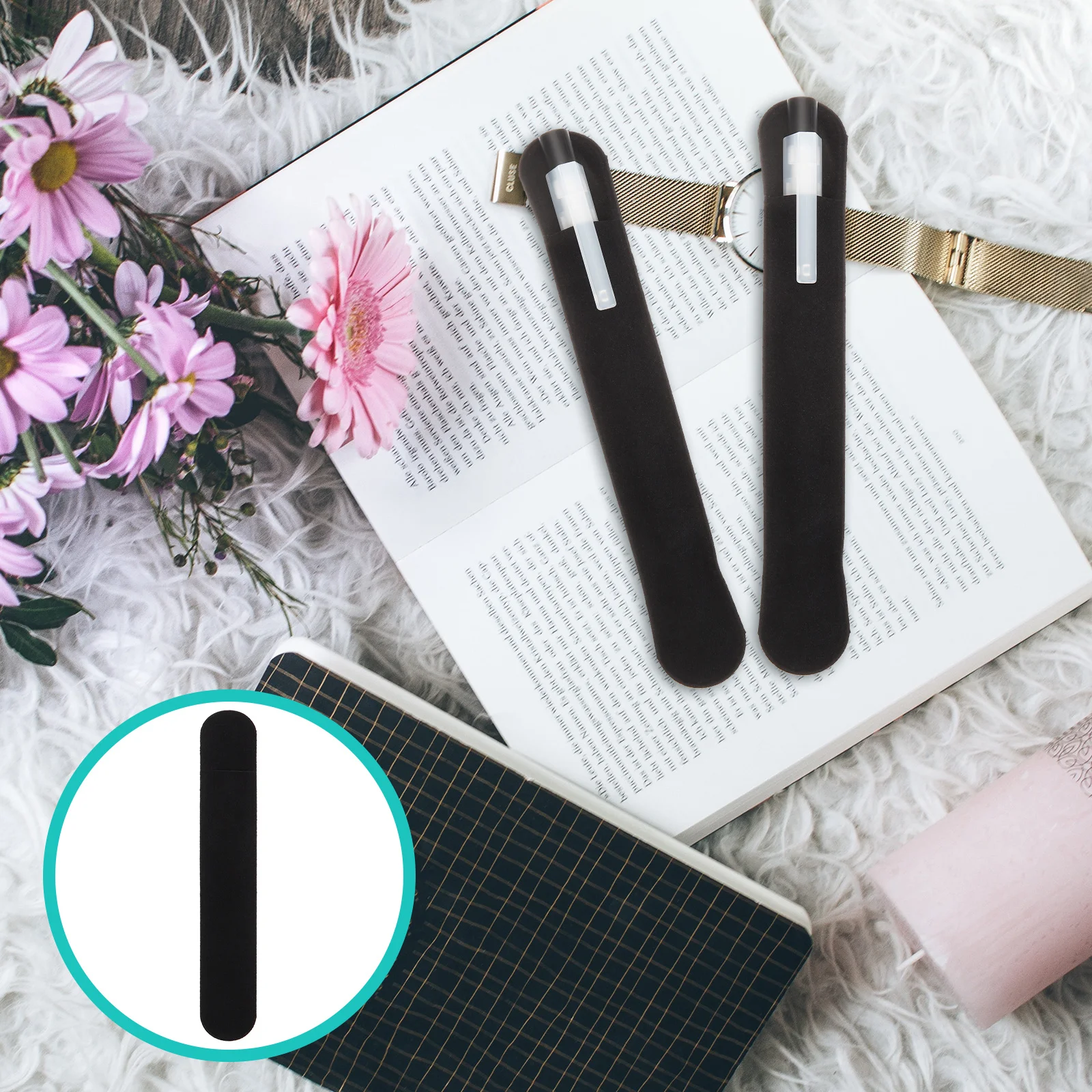 

30Pcs Pen Bag for Packaging Single Pen Holder Premium Quality Pencil Sleeve Protective Case Travel Friendly Gift