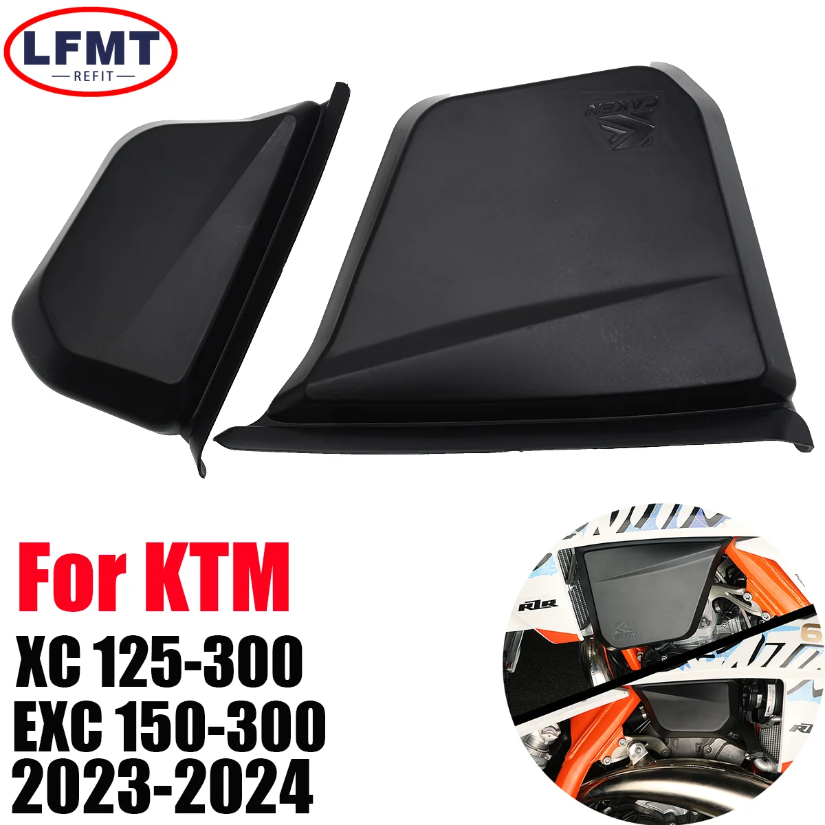 

NEW 2024 For KTM 250EXC 300EXC 6D EXC300 EXC250 EXC 250 300 SIX DAYS Motorcycle Oil tank left and right protective cover shell