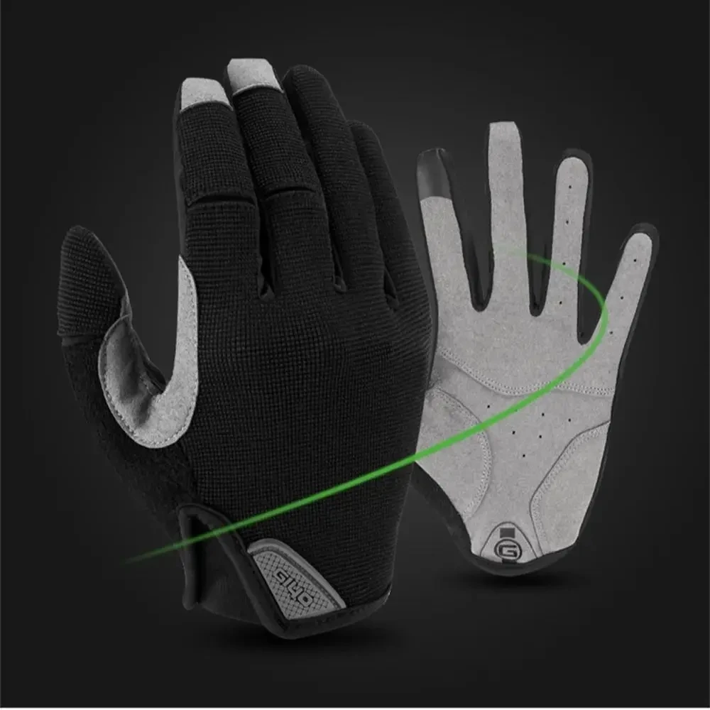 NEW GIYO Unisex Cycling Gloves Mens Winter MTB Bike Full Finger Gloves For Outdoor Hiking Sportwear Non-Slip Lycra Gloves S-05