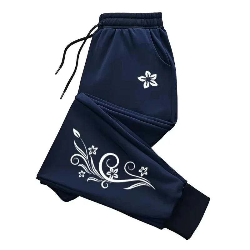 

2026 Womens Sweatpants Vintage Pattern Printing Pants Daily Casual Home Sports Jogger Trousers Hot Sales Outdoors Pants Street