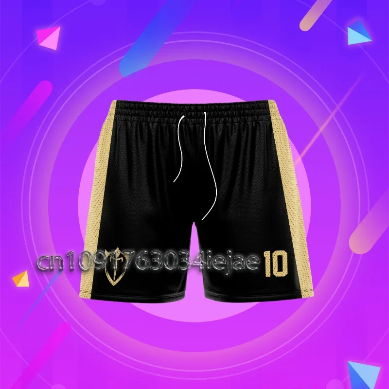 

MOTO- Blue Lock B. Munchen Black Cartoon Anime Jersey Men Shorts Summer New Fashion Women Unisex Short Pants Sport