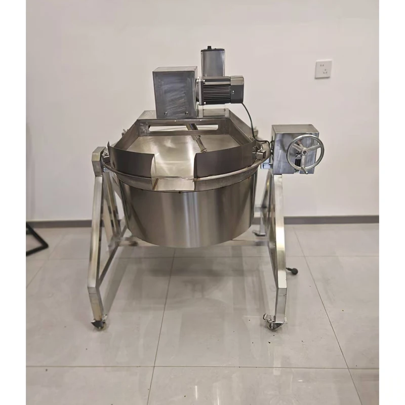 QDMECH Industrial Stainless Steel Sauce Making Machine Commercial Chili Sauce Cooking Mixer