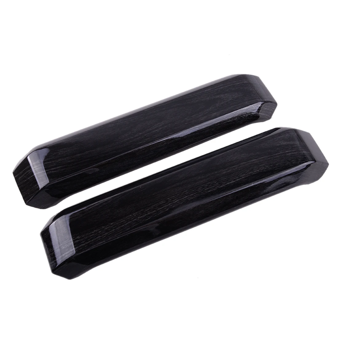 1 Set Black Wood Grain Car ABS Inner Interior Door Handle Covers Trims Fit For Ford F150 2019 2018 2017 2016 2015