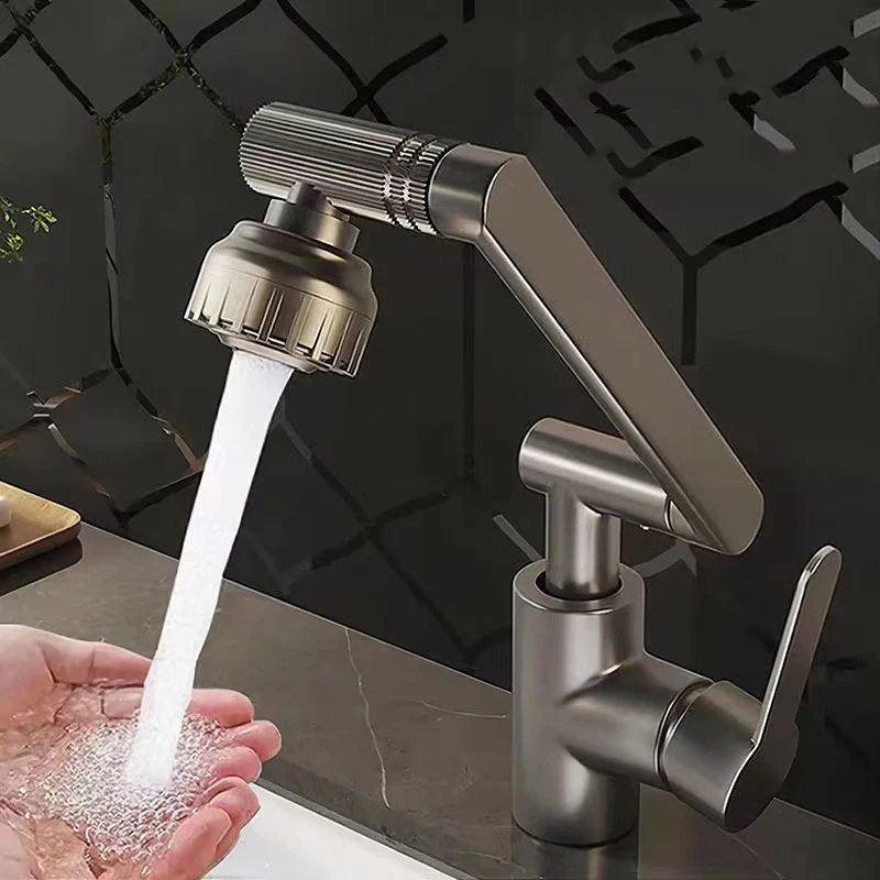 

Mechanical arm universal faucet sink kitchen bathroom cold and hot water household face and vegetable washing basin pool