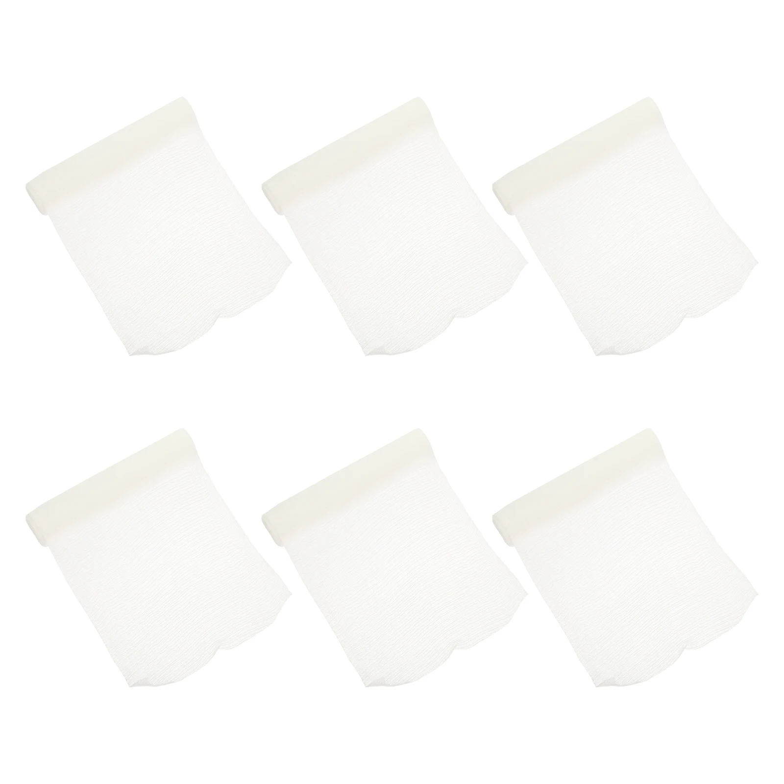 

Elastic Bandage 6 Rolls Material Breathable Medical Wrap Tape Portable Wound Care Safe Allergy Fitness Shaping Sports
