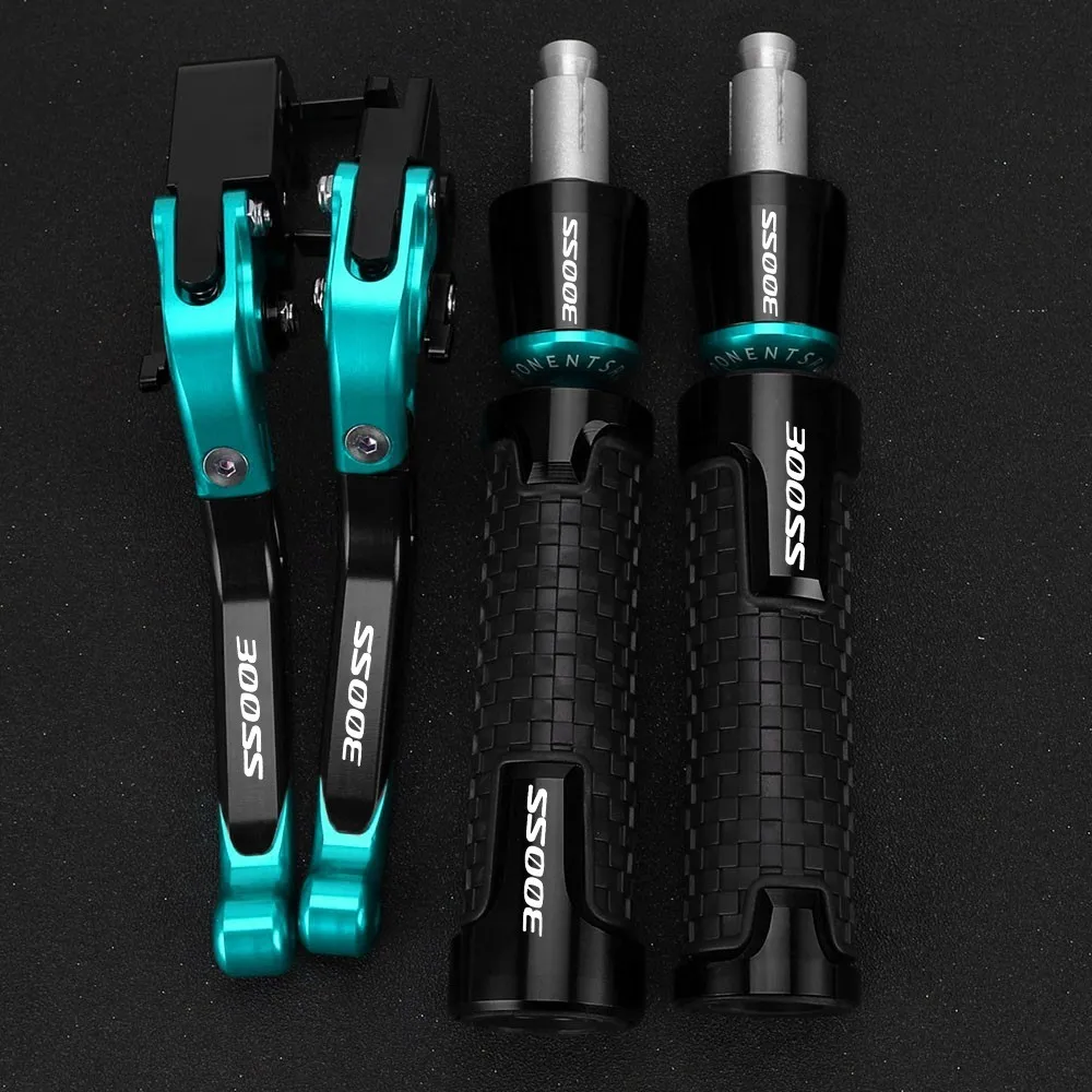 

For CFMOTO CF MOTO 300SS CF300SS 2022 2023 2024 2025 Motorcycle Accessories Adjustable Brake Clutch Levers Handlebar Grips Ends