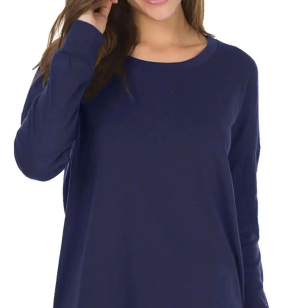 

Женская нижняя рубашка, весна-лето, новая сексуальная футболка с длинными рукавами, топы, повседневная уличная одежда, тонкие топы, свободная футболка