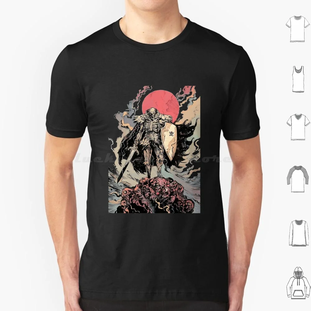 High-Definition Wulan Abang Active T Shirt 6xl Cotton Cool Tee Anime Manga Guts Griffith Japan Japanese