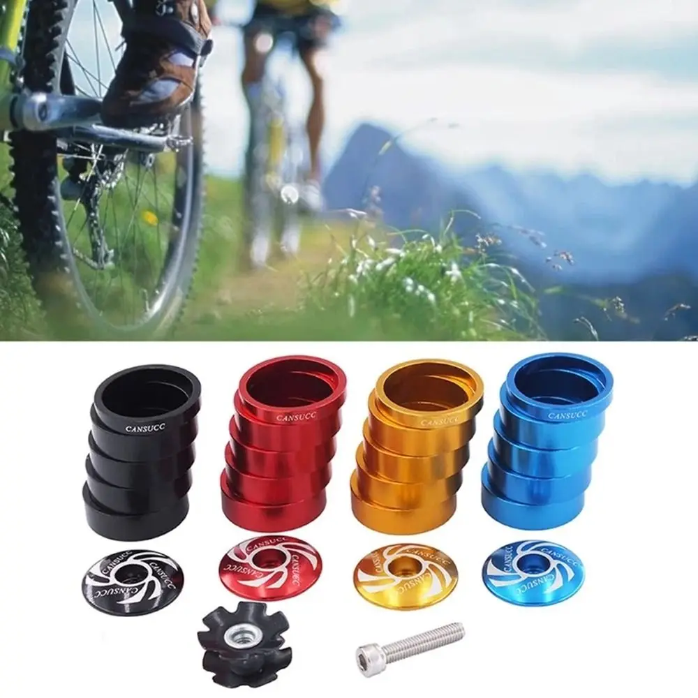 

Spacers Front Fork Washer Headset Stem Spacer Bike Headset Washer Headset Spacer Stem Ring Gasket Set Bicycle Front Fork
