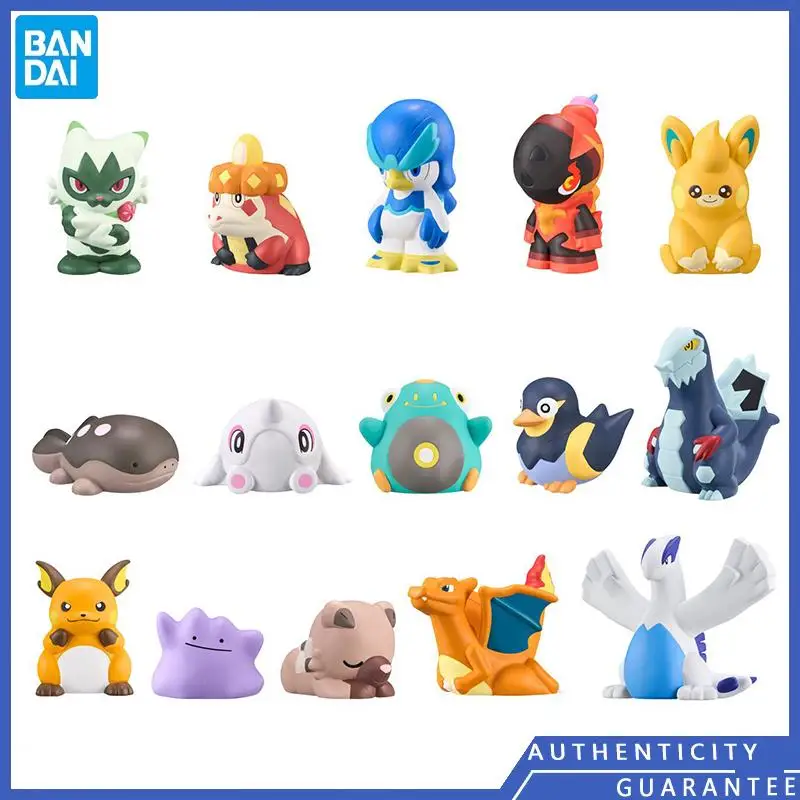 [In stock] Bandai Pokemon FW Floragato Charizard Belibolt Rockruff Anime Cartoon Cute Finished Goods Model Toy Garage Kits