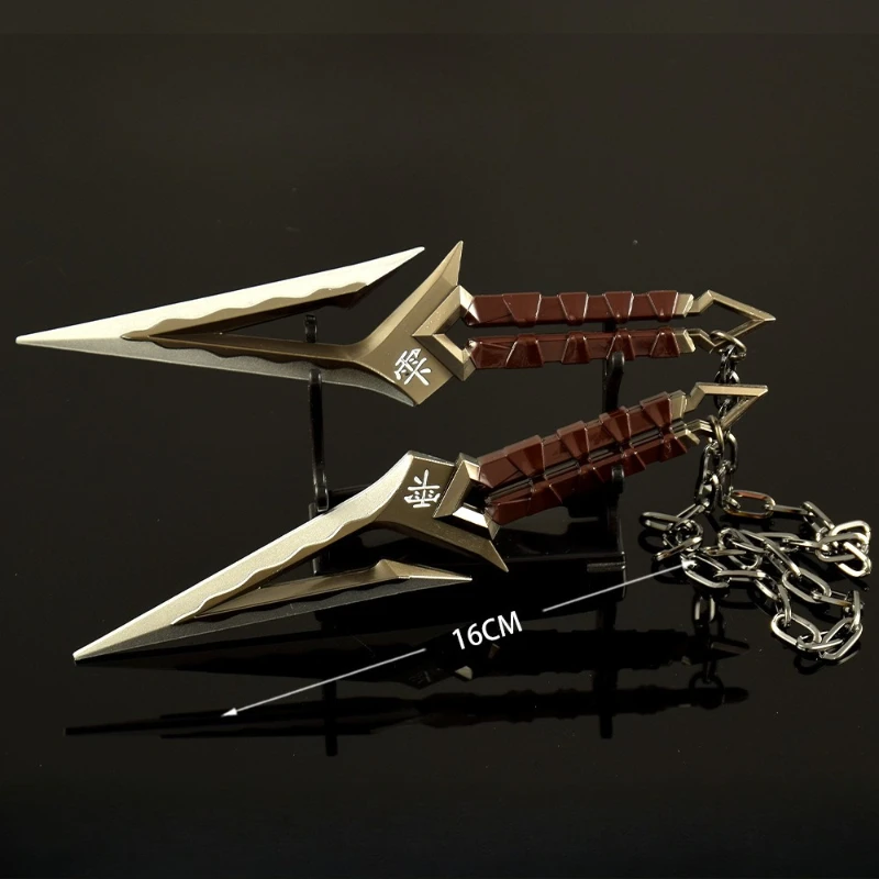16cm/6.29in Valorant Kuronami No Yaiba Level Ninja Weapon Model Game Peripherals Katana Knife Desktop Ornaments Crafts Boy Toys