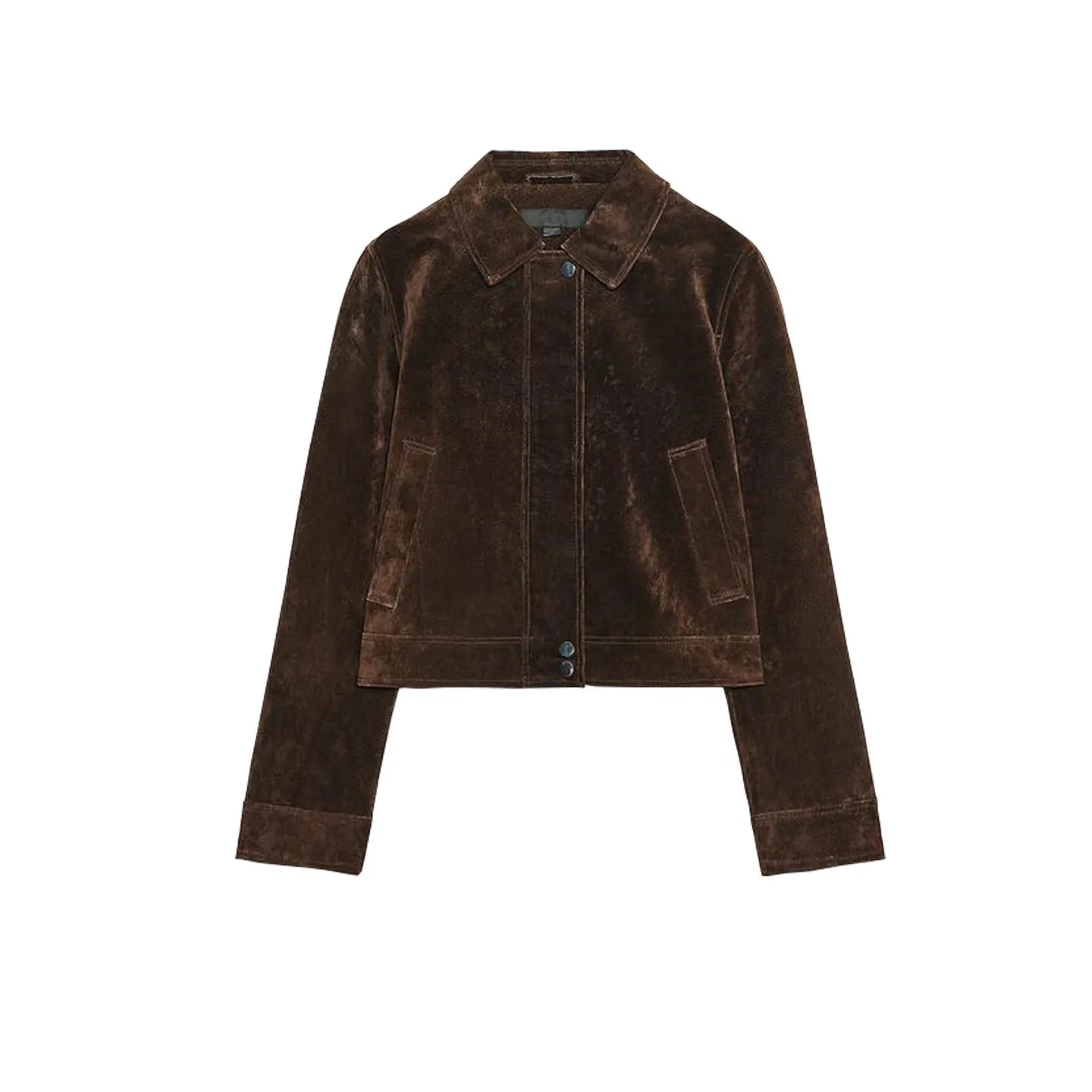 خريف جديد وصول المرأة بولي Leather الجلود ort Jaet معطف طويل Sve بدوره إلى أسفل طوق مكافحة الجلود السيدات Faion ملابس خارجية