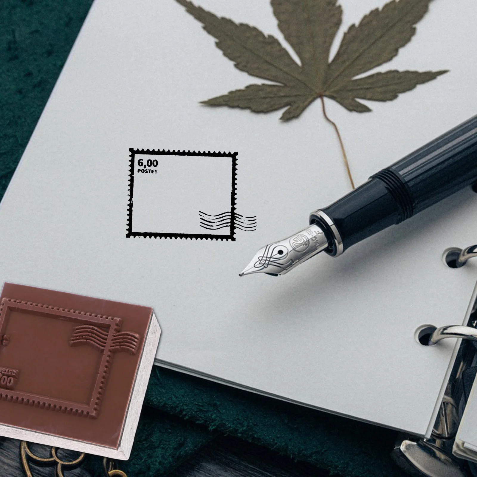 

Vintage Wooden Stamp Set Small Size Flower Design Diy Craft Journal Scrapbook Decorative Stamps For Cards Handmade Projects