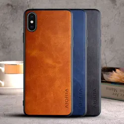 Case for iPhone XS XR X 11 12 Pro Max Mini SE 2020 6 6S 7 8 Plus funda cover Luxury Vintage leather Skin phone case coque capa