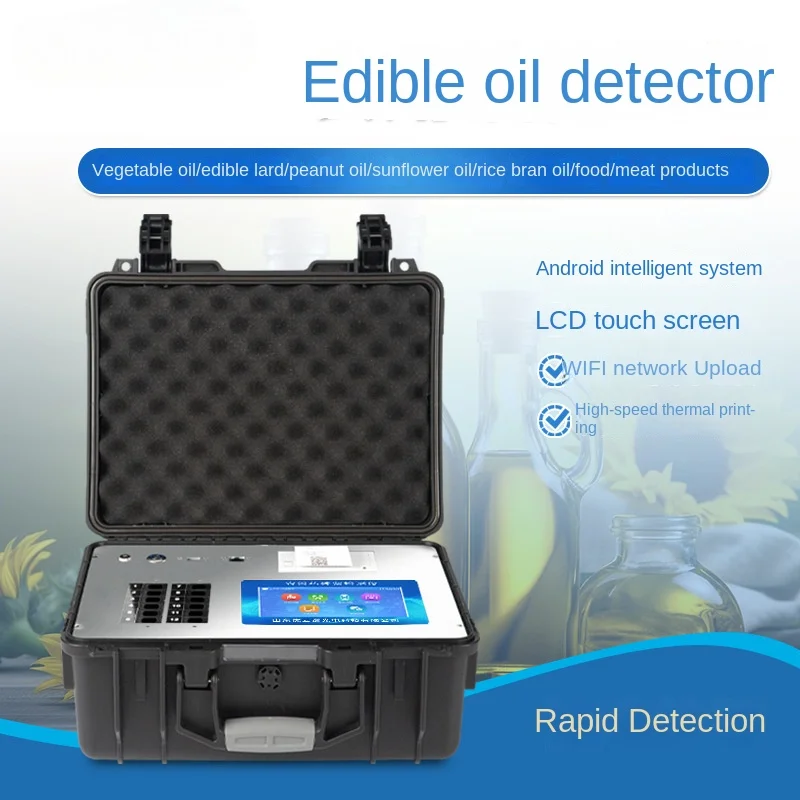 Edible oil detector, oil quality analyzer, frying oil quality tester