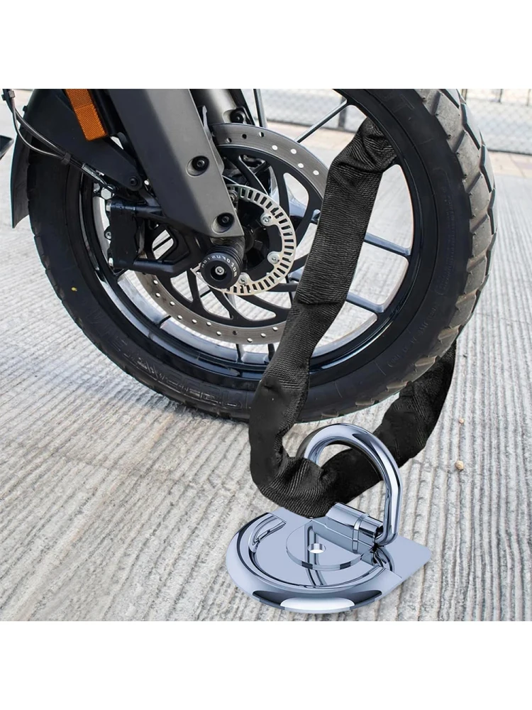 AliExpress 1Set Heavy Duty Motorcycle Floor Wall Ground Anchor Motorbike Lock Point Bike Scooter Security Vehicles Accessories