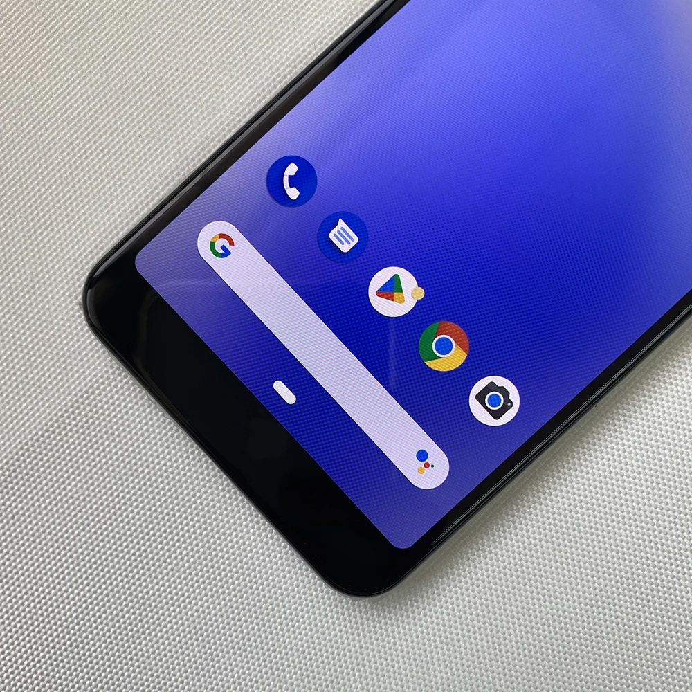 هاتف جوجل بيكسل 3a 4G الأصلي NFC 4GB + 64GB OLED شاشة 5.6 بوصة 12.2MP + 8MP Snapdragon 670 ثماني النواة هاتف ذكي