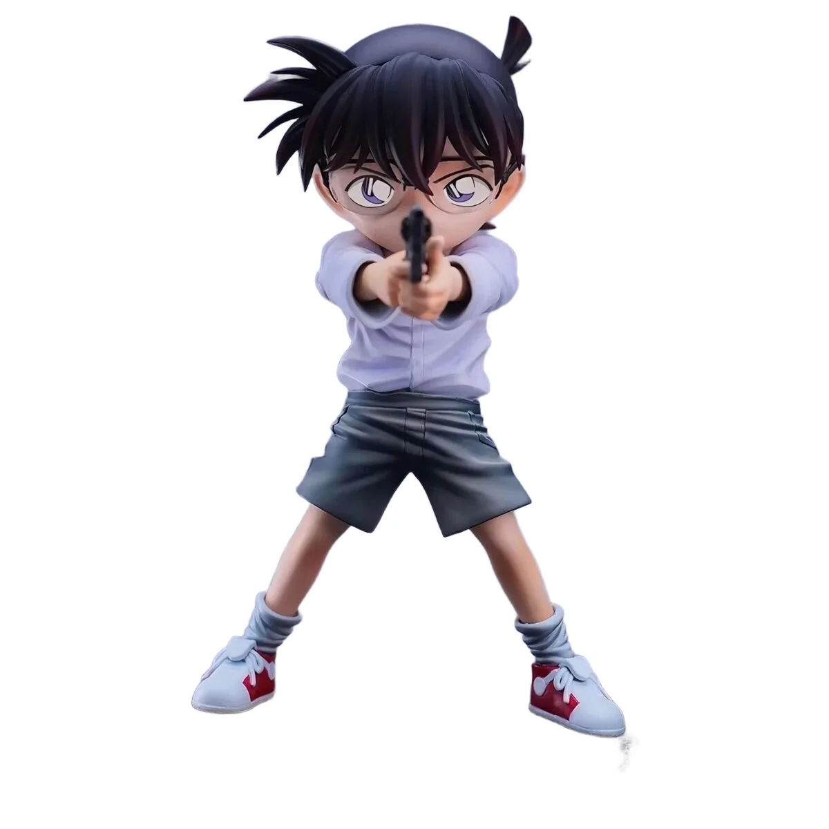 

Коллекционная статуя детективного дуэта Theatre Edition с портативной моделью GK со культовым позом пистолета для любителей аниме