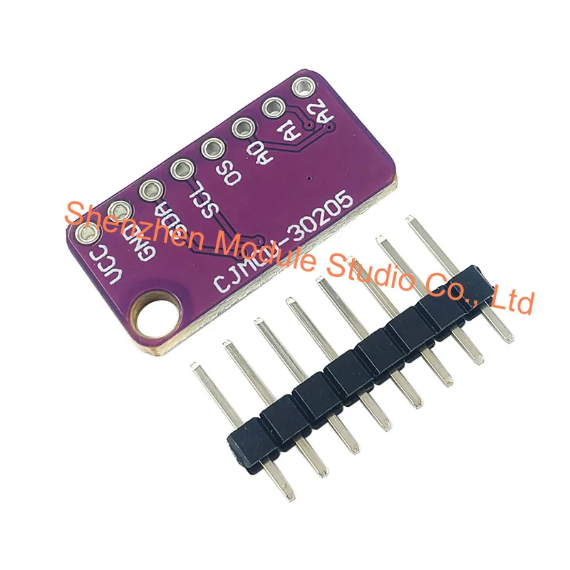 1pcs MAX30205MTA Human Body Temperature Sensor Module MAX30205 Measuring Skin Wristband Temperature Sensor Overtemperature Alarm