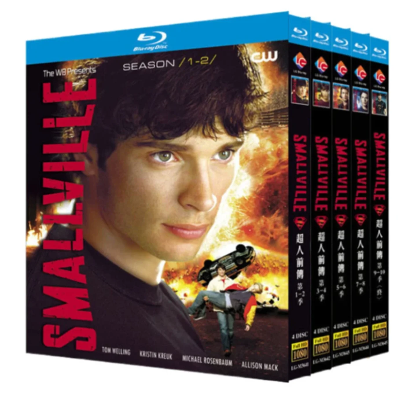 Smallville Staffel 1-10 Blu-ray Disc