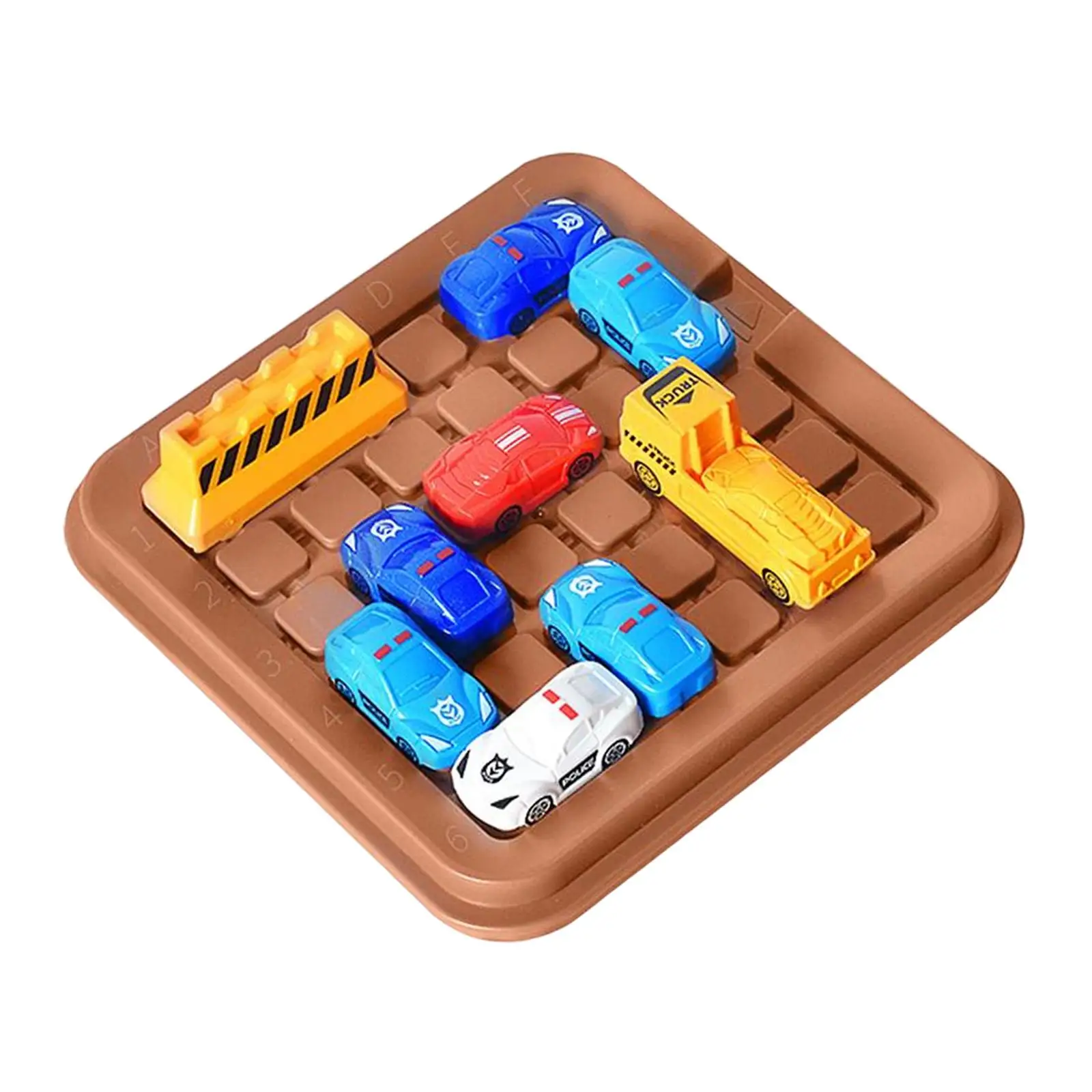 Slide Puzzle Car Educational Learning Toys for Toddlers Montessori Strategy Game Brain Exercise Logical Thinking Sensory