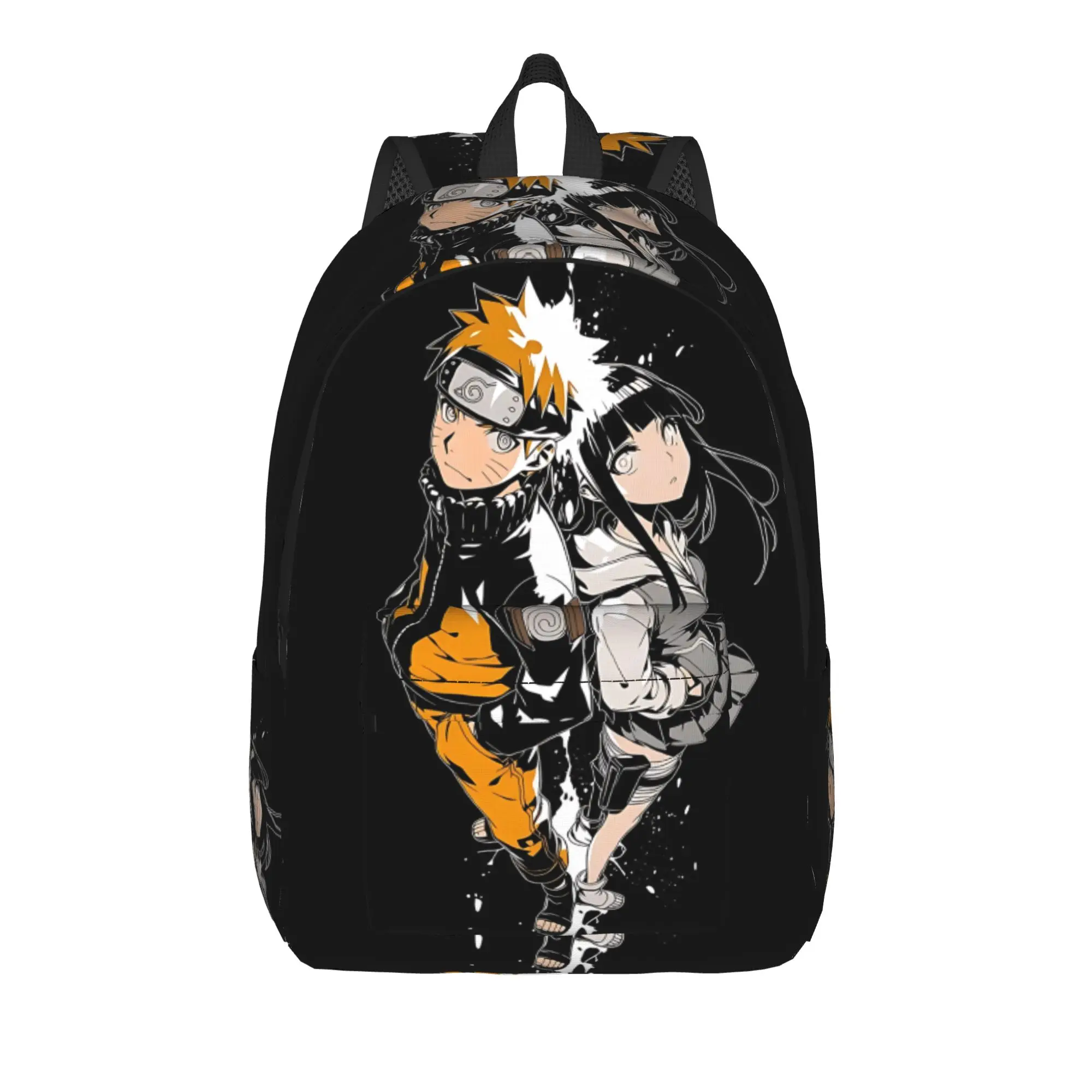 Fashion Naruto Anime Theme Backpack  Mochilas Cool High School Large Capacity Rucksack