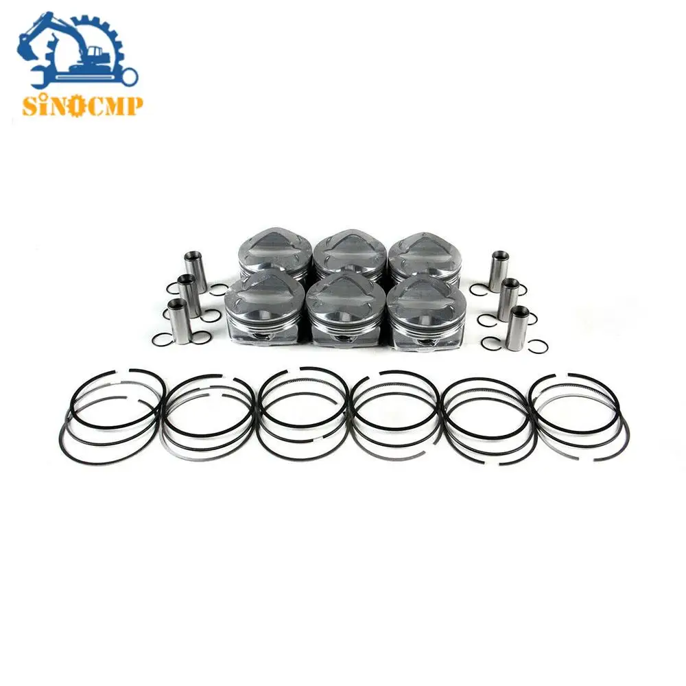 

Набор поршней и колец Φ84,5 мм STD для MAHLE для Audi A6 A7 A8 2,8 FSI V6 BDX CCDA CCEA Запасная часть двигателя автомобиля