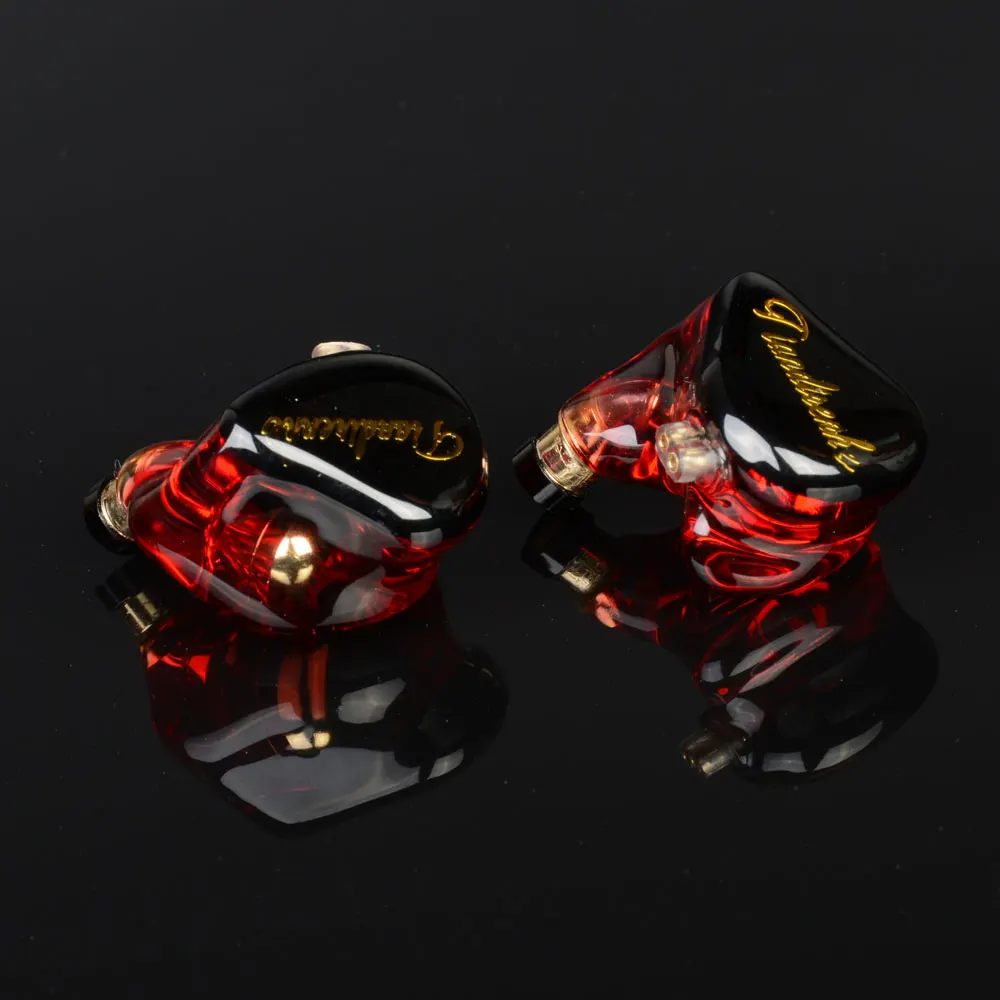 Tiandirenhe-HiFi Fones de Ouvido, Dynamic Mouth Tuning, DJ Stage Sports, Single Crystal Copper, Cabo Upgrade, IEM 0,78 Resina Earbuds, TD09