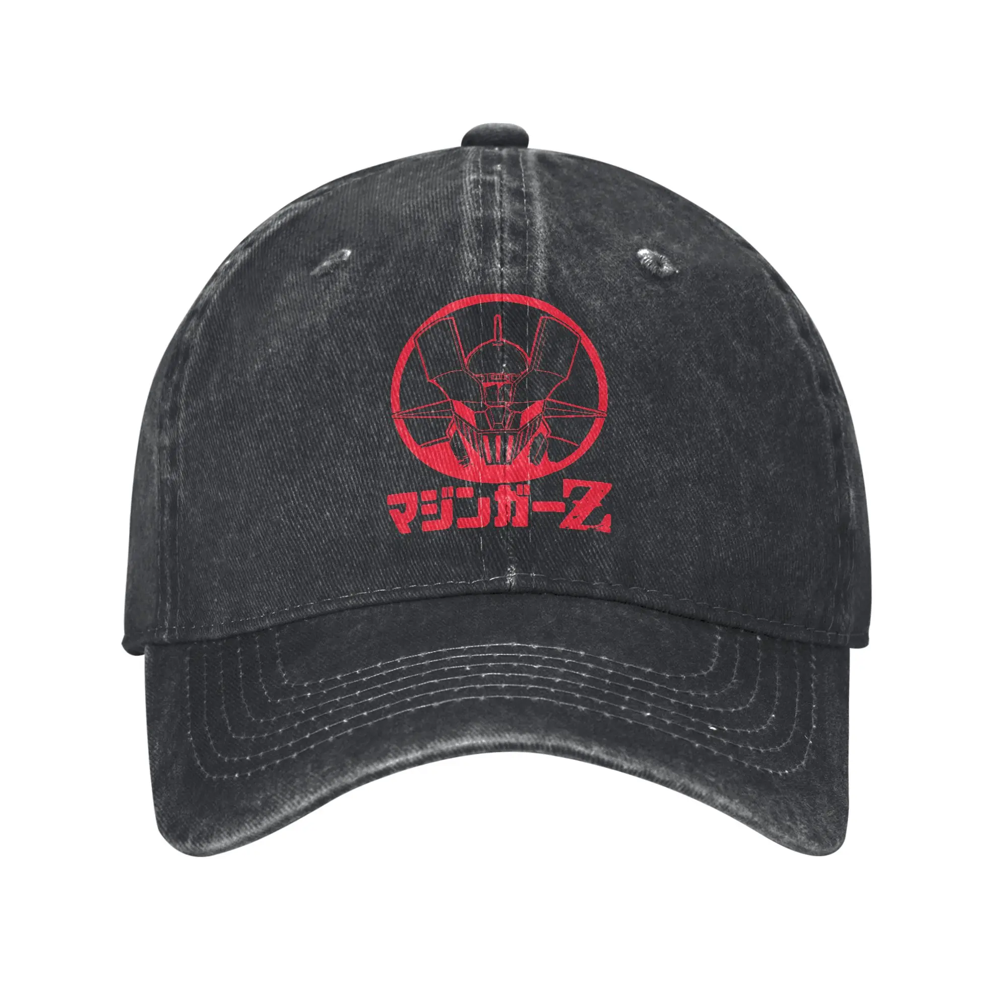 Gorras de béisbol Mazinger Z de color puro para mujer, visera de sol, gorra con visera Mazinger Z
