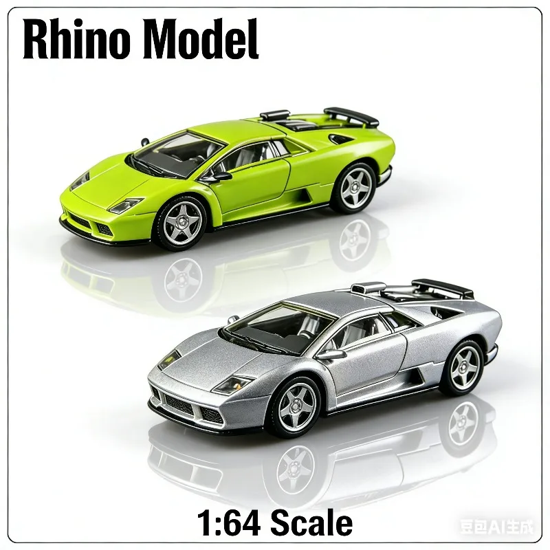 

Модель Rhino 1:64 Lamborghini Diablo Eccentrica, статическая модель автомобиля из литого полимера, коллекционная игрушка для мальчиков, предмет для демонстрации