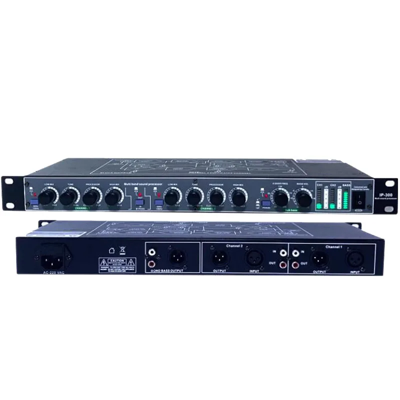 多機能超高低音キャノンエンハンサー-ip300、オーディオ刺激装置、イコライザー、トーン調整フロント