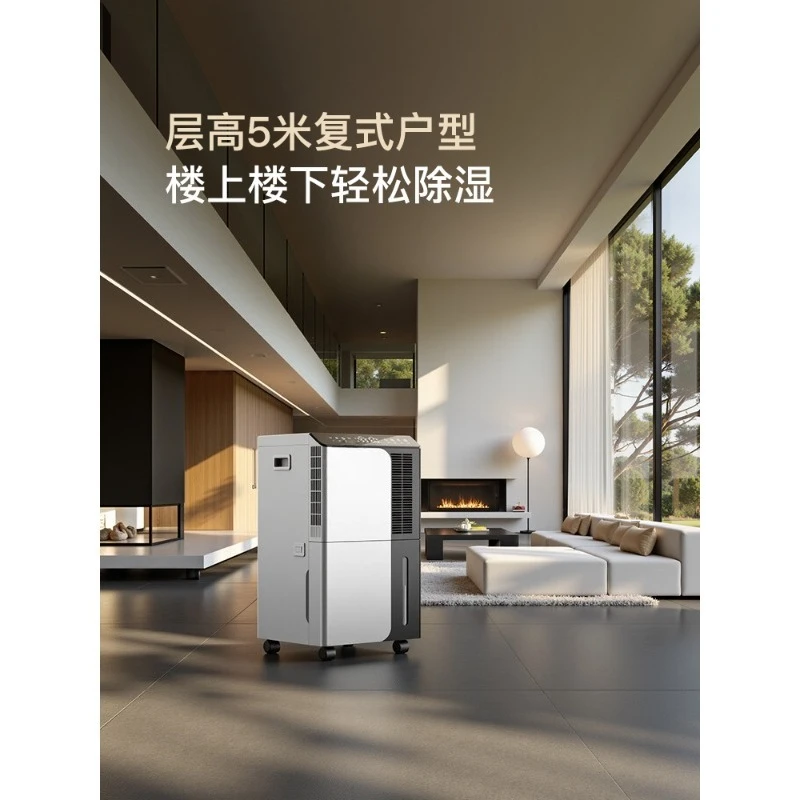 مزيل الرطوبة المنزلية الطابق السفلي، مزيل الرطوبة فيلا عالية الطاقة، مزيل الرطوبة الصناعي DYD-D50A3