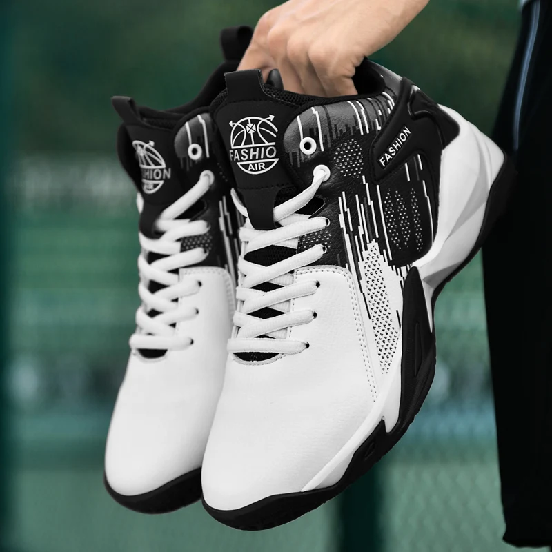 

2025 New Men's Basketball Shoes Breathable Street High Quality Sneakers Outdoor Trainers Sneakers Fashion Gym Lace-up