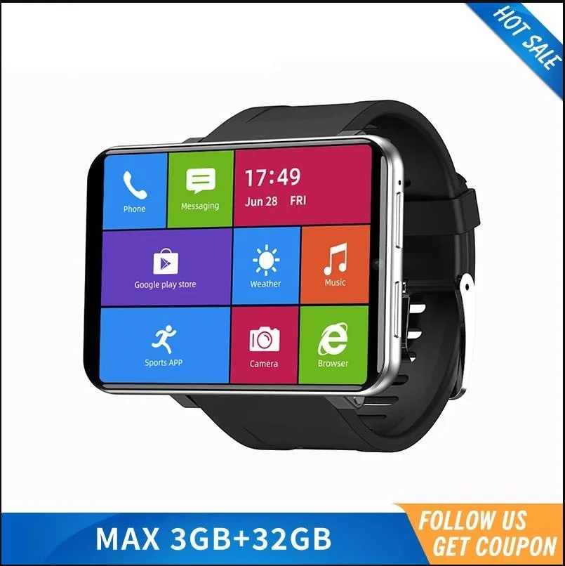 DM100 Max 4G Android Watch 2.86