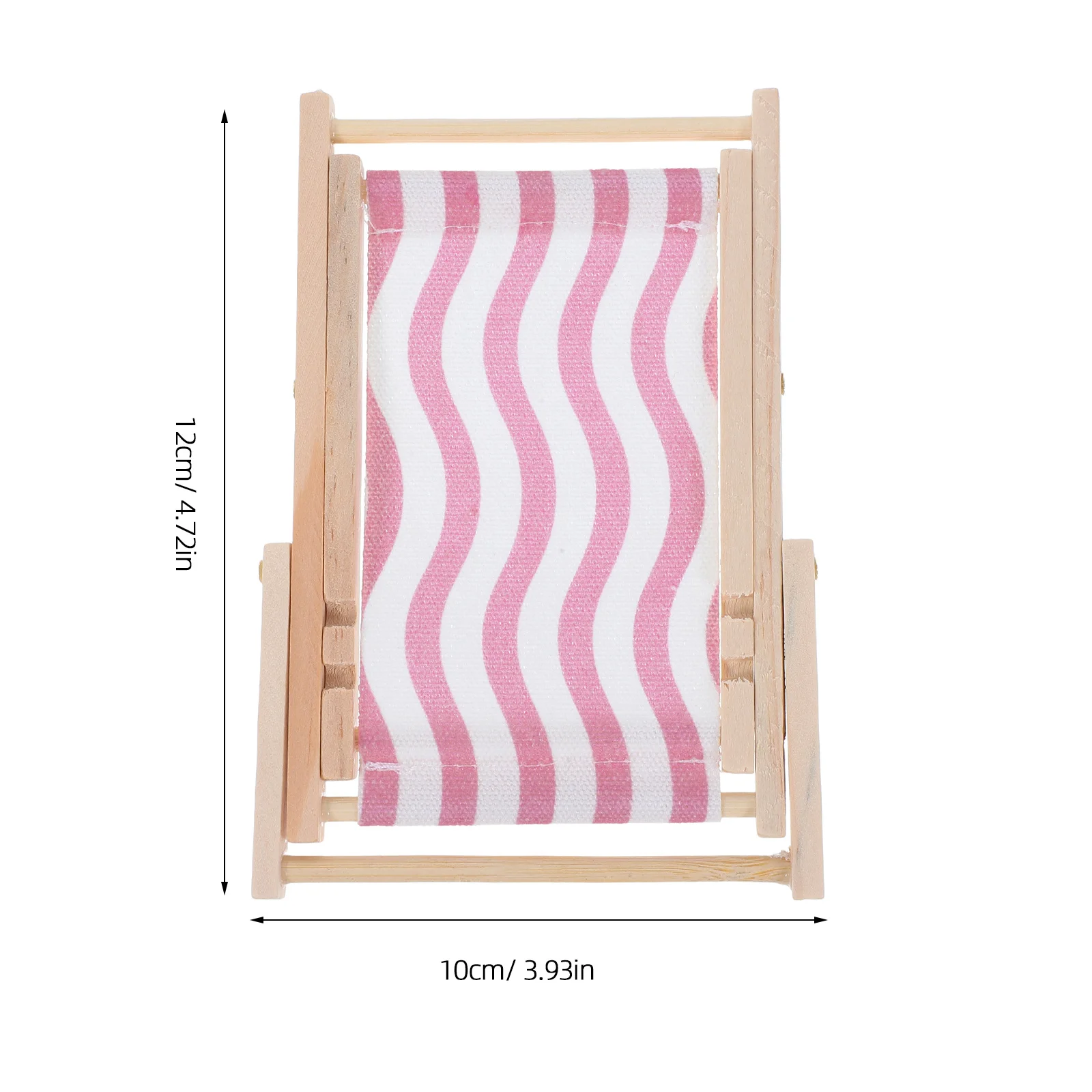 Stabiler Telefonhalter aus Holz im Strandkorb-Stil, mobiler Desktop-Ständer für den Langzeitgebrauch, einzigartiges Heimdekor-Handy-Rack