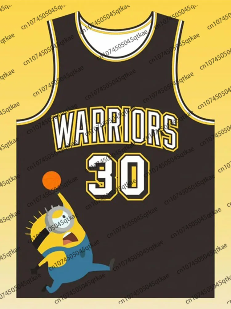 Chatgpt New Minions Special Edition Basketball Vest Warriors Curry 30 Football Jersey MenWomen Oversize Sleeveless Top Adult/Kid