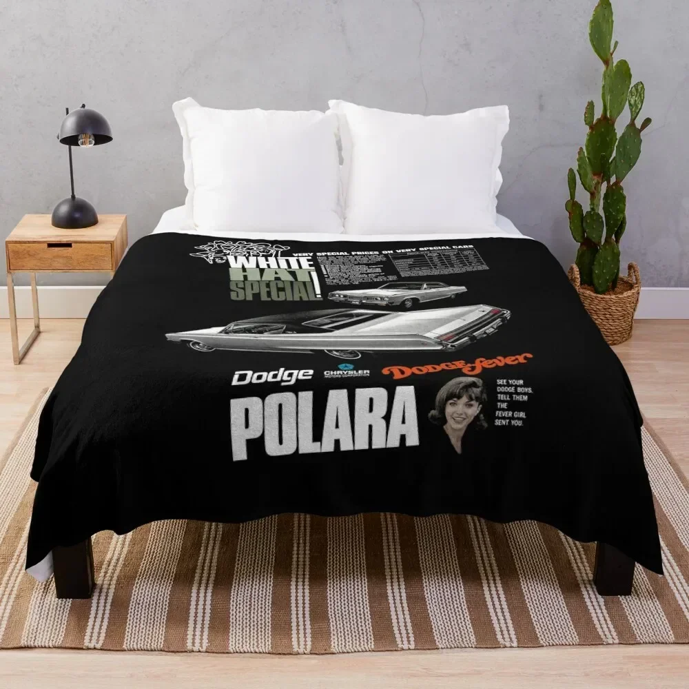 

POLARA - WHITE HAT SPECIAL Throw Blanket Long Lasting Soft Plush Blanket for Daily Use