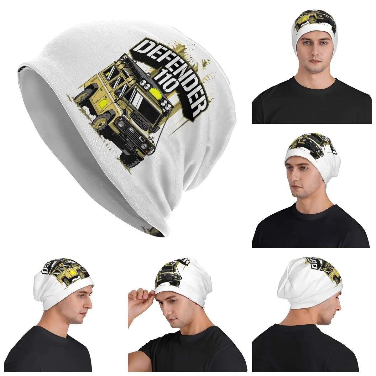 

Camel Trophy (2) Warm Knitted Cap Hip Hop Bonnet Hat Autumn Winter Outdoor Beanies Hats for Unisex Adult