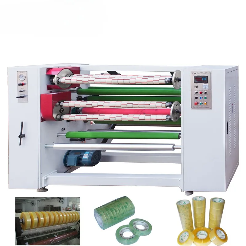 1300mm BOPP Adhesive Tape Jumbo Roll Slitting Cutting Rewinding Machine Factory Price Bopp Adhesive Packaging Tape Machine