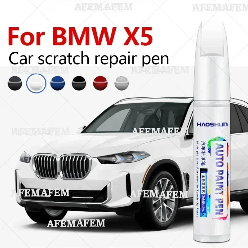 Paint Repair Brush Touch Up Scratch Remover DIY Auto Accessories Black White For 1999-2025 X5 BMW E53 E70 F15 G05 sDrive xDrive