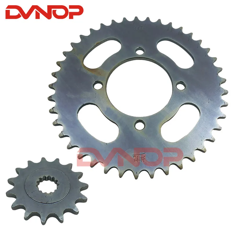 GN250 FRONT AND REAR SPROCKET GN250 41T 15T